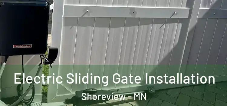  Electric Sliding Gate Installation Shoreview - MN